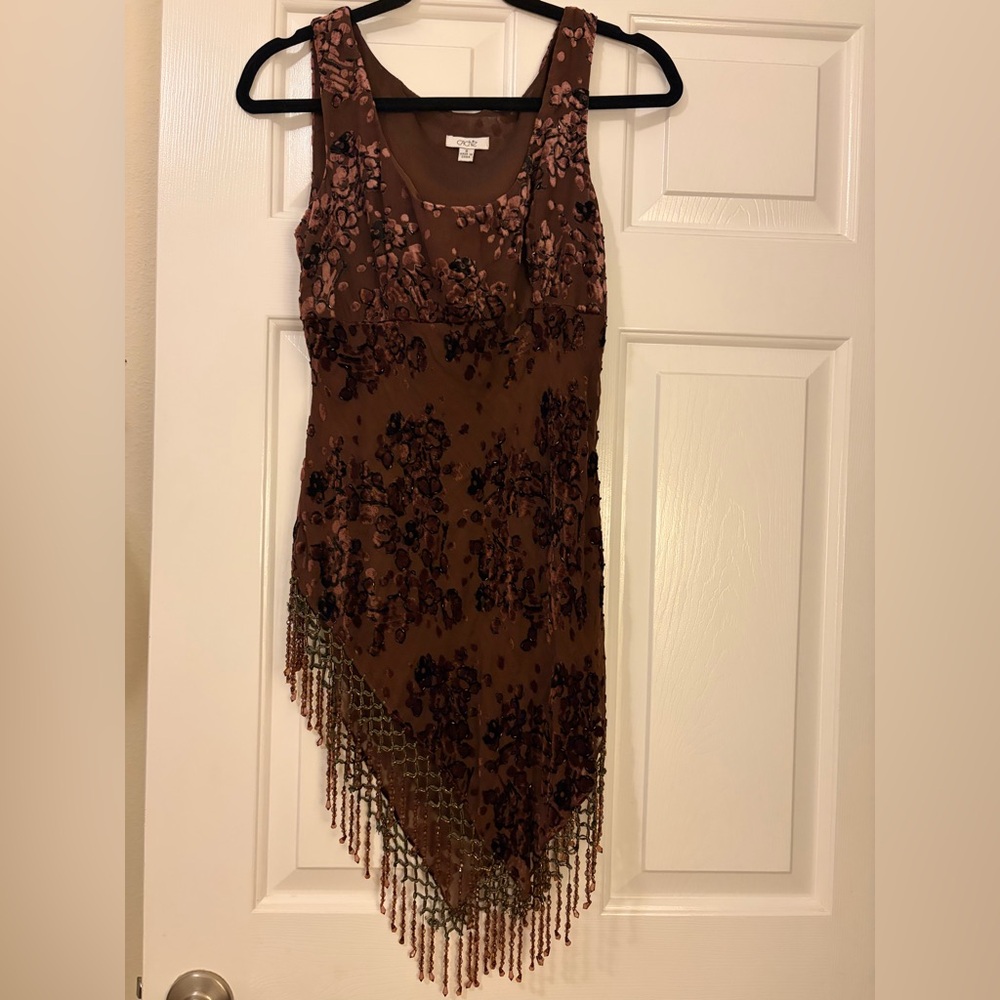 VTG Bron Beaded Cache Top